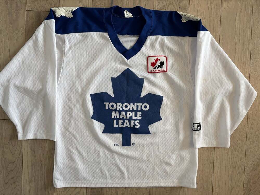 Starter Toronto Maple Leafs Tie Domi #28 Practice Gear Jersey Size M
